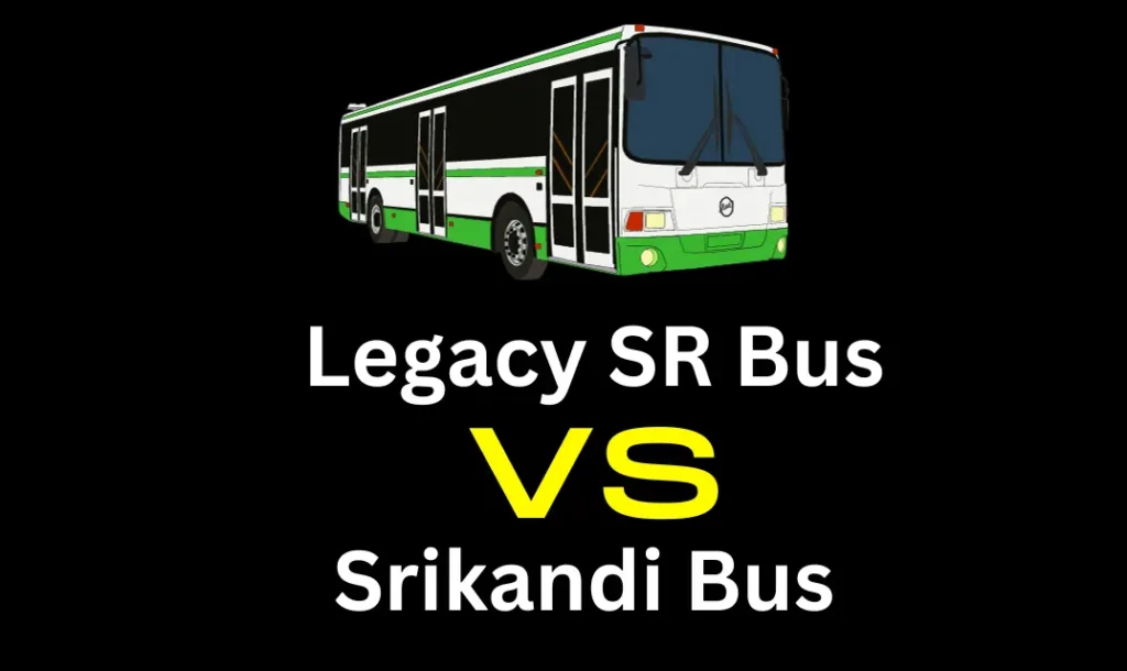 Legacy SR bus vs Srikandi bus in Bussid 2023
