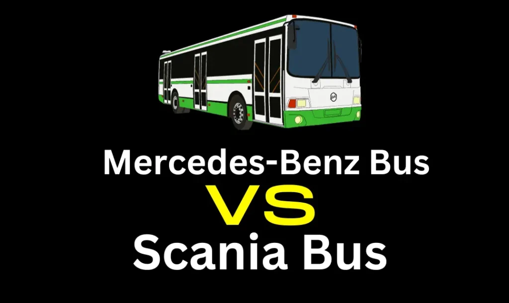 Mercedes-Benz Bus Vs Scania in Bussid