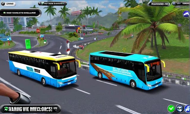 Bus Simulator Indonesia VS World Bus Driving Simulator