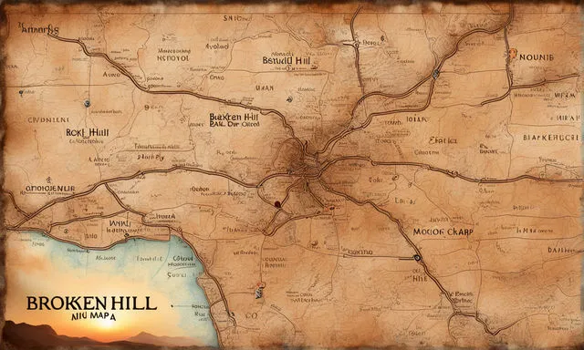 Broken Hill Road Map Mod BUS Simulator ID